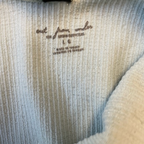 Out from under Urban Outfitters Seafoam bodysuit or swimsuit top women’s size L - Picture 3 of 5